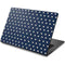 Blue and Cream Polka Dots Dell Chromebook Skin
