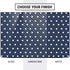 Blue and Cream Polka Dots Dell Vostro Skin