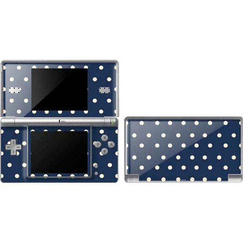 Blue and Cream Polka Dots DS Lite Skin