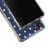 Blue and Cream Polka Dots Galaxy A21 Clear Case