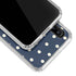 Blue and Cream Polka Dots Galaxy A30 Clear Case