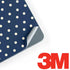 Blue and Cream Polka Dots Galaxy Book 12in Skin