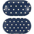 Blue and Cream Polka Dots Galaxy Buds Plus Skin
