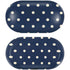 Blue and Cream Polka Dots Galaxy Buds Skin