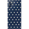 Blue and Cream Polka Dots Galaxy Note 10 Plus Skin