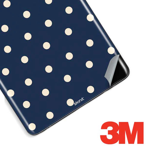 Blue and Cream Polka Dots Galaxy Note 8 Skin