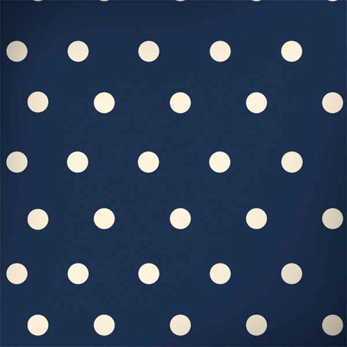 Blue and Cream Polka Dots Galaxy Note 8 Skin