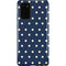 Blue and Cream Polka Dots Galaxy Note20 5G Pro Case