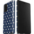 Blue and Cream Polka Dots Galaxy Note20 5G Pro Case