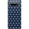 Blue and Cream Polka Dots Galaxy S10 Plus Skin