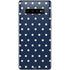 Blue and Cream Polka Dots Galaxy S10 Plus Skin