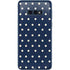 Blue and Cream Polka Dots Galaxy S10e Skin