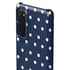 Blue and Cream Polka Dots Galaxy S20 Lite Case