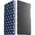 Blue and Cream Polka Dots Galaxy S20 Lite Case