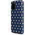 Blue and Cream Polka Dots Galaxy S20 Pro Case