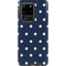 Blue and Cream Polka Dots Galaxy S20 Ultra 5G Pro Case