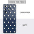 Blue and Cream Polka Dots Galaxy S20 Ultra 5G Skin