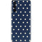 Blue and Cream Polka Dots Galaxy S21 5G Skin
