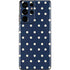 Blue and Cream Polka Dots Galaxy S21 Ultra 5G Skin