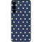 Blue and Cream Polka Dots Galaxy S22 Skin