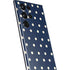 Blue and Cream Polka Dots Galaxy S22 Ultra Skin