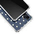 Blue and Cream Polka Dots Galaxy S23 FE Clear Case