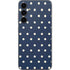 Blue and Cream Polka Dots Galaxy S23 FE Skin