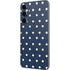 Blue and Cream Polka Dots Galaxy S23 FE Skin