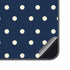 Blue and Cream Polka Dots Galaxy S23 FE Skin