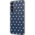 Blue and Cream Polka Dots Galaxy S23 Plus Skin