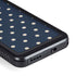 Blue and Cream Polka Dots Galaxy S23 Plus Waterproof Case