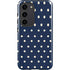 Blue and Cream Polka Dots Galaxy S23 Pro Case