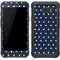 Blue and Cream Polka Dots Galaxy S7 Active Skin