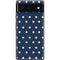 Blue and Cream Polka Dots Google Pixel 6 Skin
