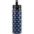 Blue and Cream Polka Dots Hydro Flask 20oz Wide Mouth Skin