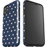 Blue and Cream Polka Dots iPhone 11 Pro Max Impact Case