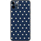 Blue and Cream Polka Dots iPhone 11 Pro Max Skin