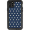Blue and Cream Polka Dots iPhone 11 Pro Max Waterproof Case