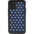 Blue and Cream Polka Dots iPhone 11 Pro Waterproof Case
