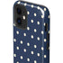 Blue and Cream Polka Dots iPhone 12 Impact Case