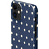 Blue and Cream Polka Dots iPhone 12 Mini Lite Case