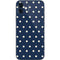Blue and Cream Polka Dots iPhone 12 Mini Skin