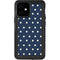 Blue and Cream Polka Dots iPhone 12 Mini Waterproof Case