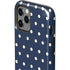 Blue and Cream Polka Dots iPhone 12 Pro Max Impact Case