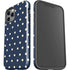 Blue and Cream Polka Dots iPhone 12 Pro Max Impact Case