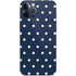 Blue and Cream Polka Dots iPhone 12 Pro Max Skin