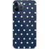 Blue and Cream Polka Dots iPhone 12 Pro Skin