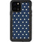 Blue and Cream Polka Dots iPhone 12 Pro Waterproof Case