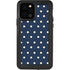 Blue and Cream Polka Dots iPhone 12 Pro Waterproof Case