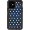 Blue and Cream Polka Dots iPhone 12 Waterproof Case